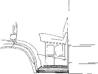 VAN WEZEL 3070101 -  Накладка порога
